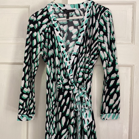 BCBGMaxazria Wrap Dress - Picture 2 of 6